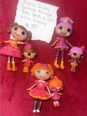 Lalaloopsy minis with baby sister